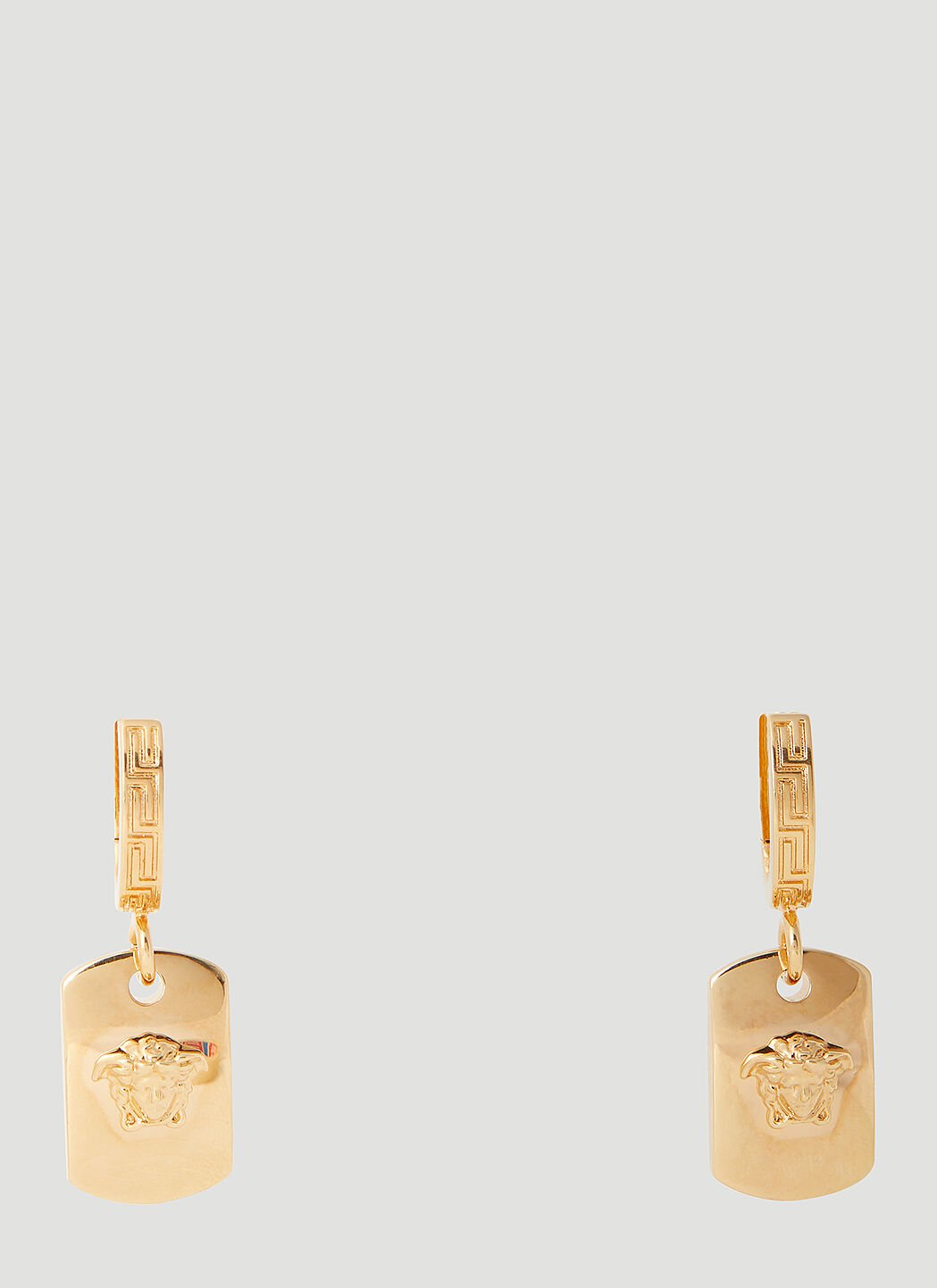 Marc Jacobs Medusa Drop Earrings Silver mcj0255006