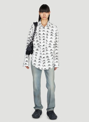 Balenciaga Swing Shirt White bal0251018
