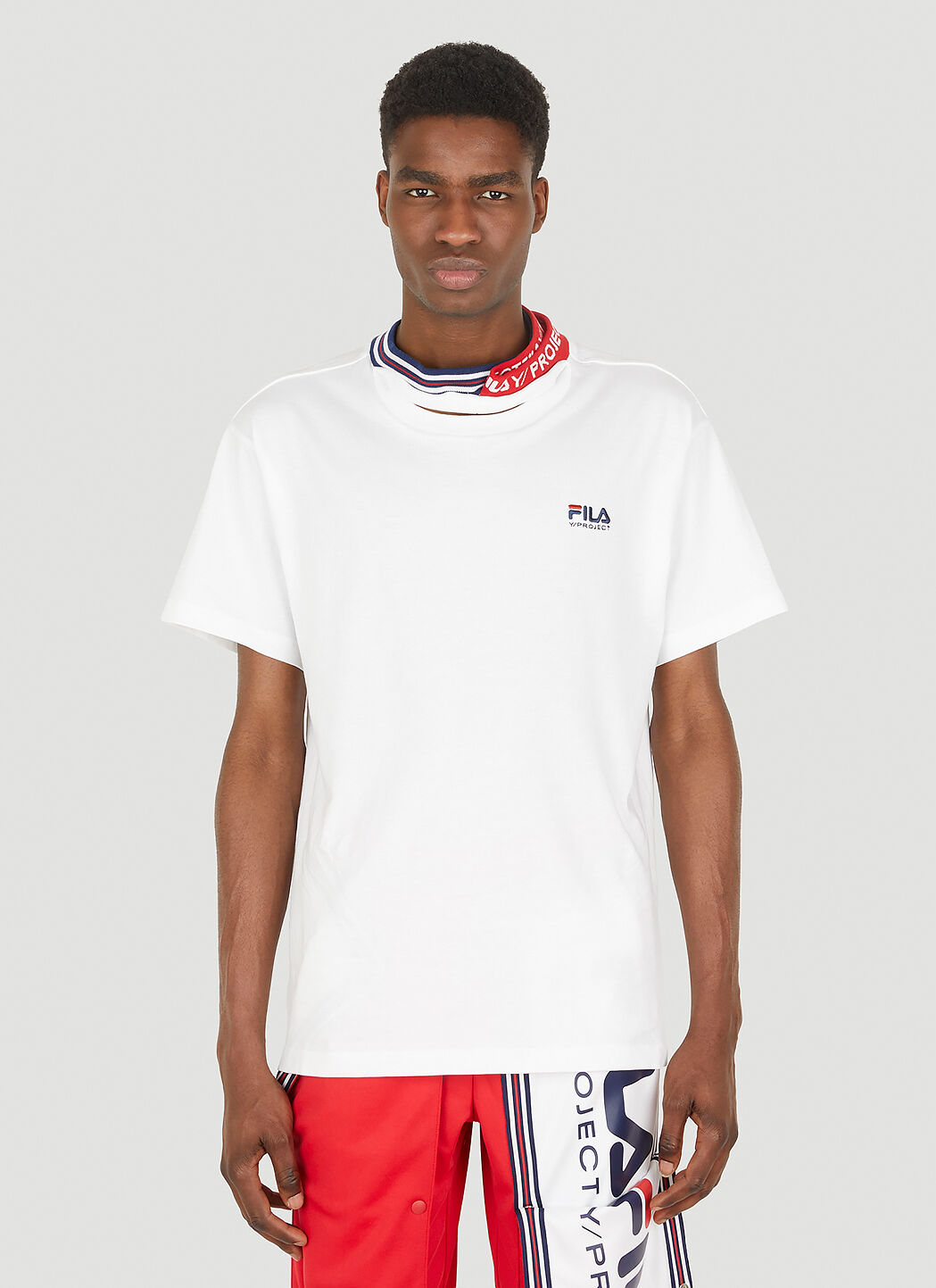 Fila clearance collar shirt