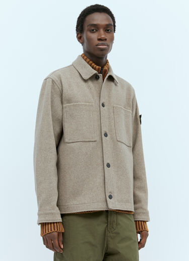 Stone Island Shirt Jacket Grey sto0154002