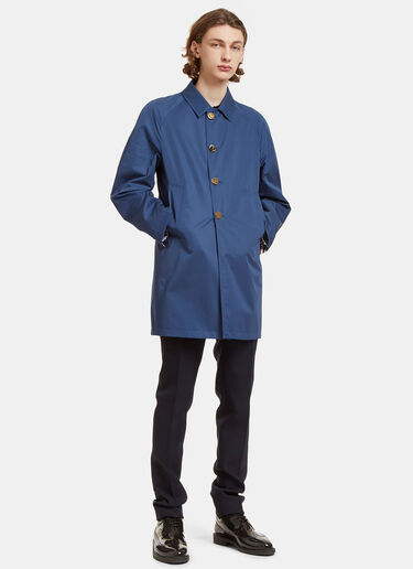 Thom Browne Reversible Technical Shirt Jacket Blue thb0127033