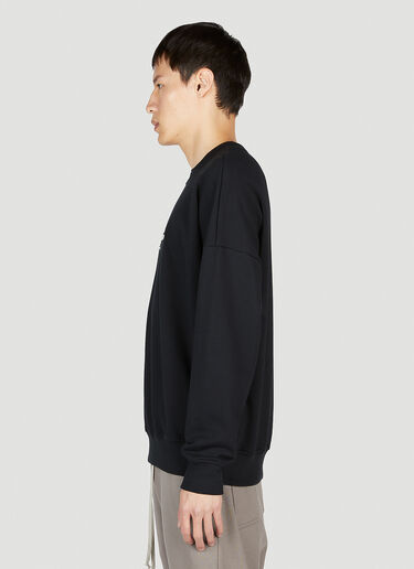 Rick Owens x Champion Logo Sweatshirt Black roc0153002