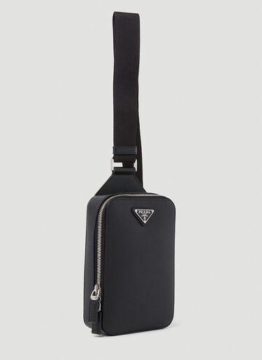 Prada Saffiano Crossbody Bag Black pra0153023