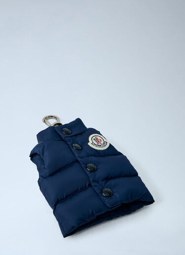 Moncler Vest Keyring Blue mon0163053