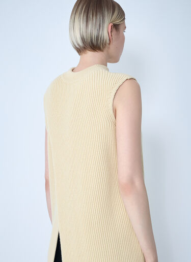 Wool Tunic Top Jil Sander Wool Tunic Top Beige jil0262002