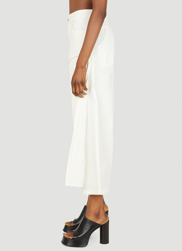 Eckhaus Latta Panel Pants White eck0248006