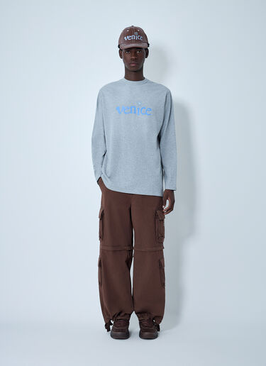 ERL Venice Print T-Shirt Grey erl0162008