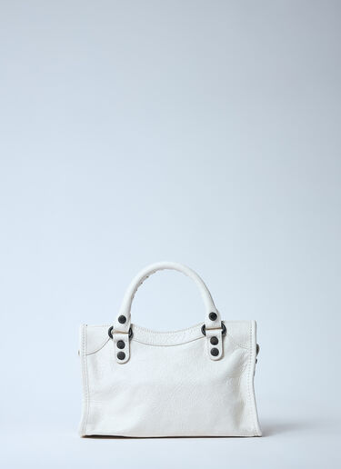 Balenciaga Mini Le City Handbag White bal0259033