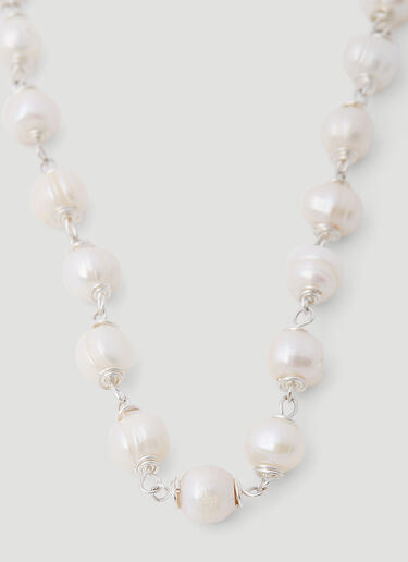 Pearl Octopuss.y 뱀파이어 진주 체인 네크리스 실버 prl0353002