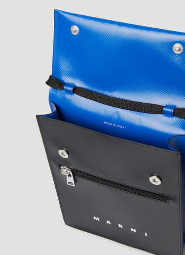 Marni Tribeca Crossbody Pouch Bag Blue mni0147031