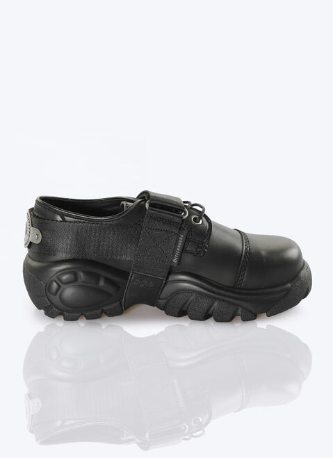 Buffalo Source x Herrensauna Herrensauna Creep Lace-Up Shoes Black bsh0155001