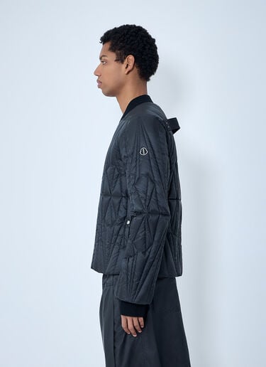 Moncler x Rick Owens Geocamo Flight Bomber Jacket Black mcs0363005