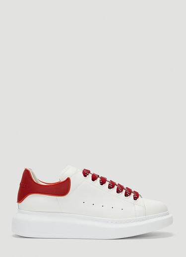 Alexander McQueen Larry Leather Sneakers White amq0243054