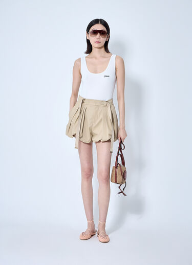 Chloé 미니 벌룬 쇼츠  베이지 chl0260008