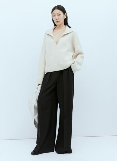 KHAITE Fauna Sweater Beige kha0253013