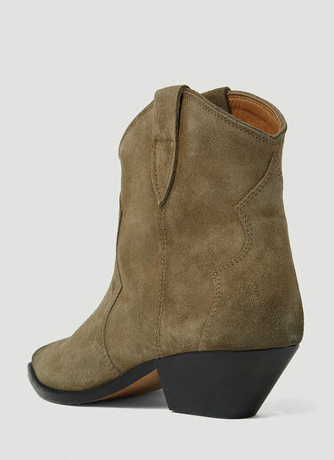 Isabel Marant Étoile Dewina Ankle Boots Brown ibe0247068