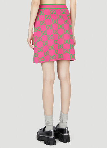 Gucci GG Knit Skirt Pink guc0253018