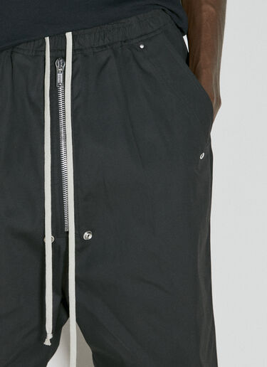 Rick Owens Bela Pod Drawstring Shorts Black ric0155010