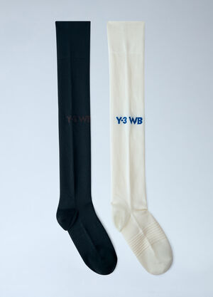 Y-3 X WB Football Socks White ywb0364002