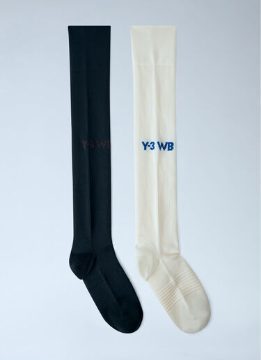 Y-3 X WB Football Socks White ywb0364002