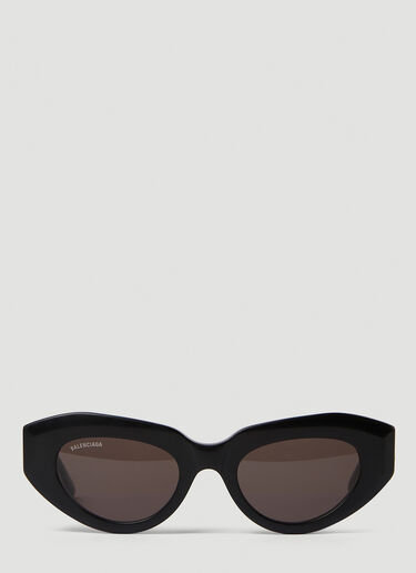 Balenciaga Rive Gauche 猫眼形太阳镜 黑 bal0249141