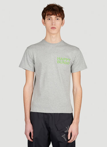 JW Anderson Happy Bunny T-Shirt Grey jwa0154006