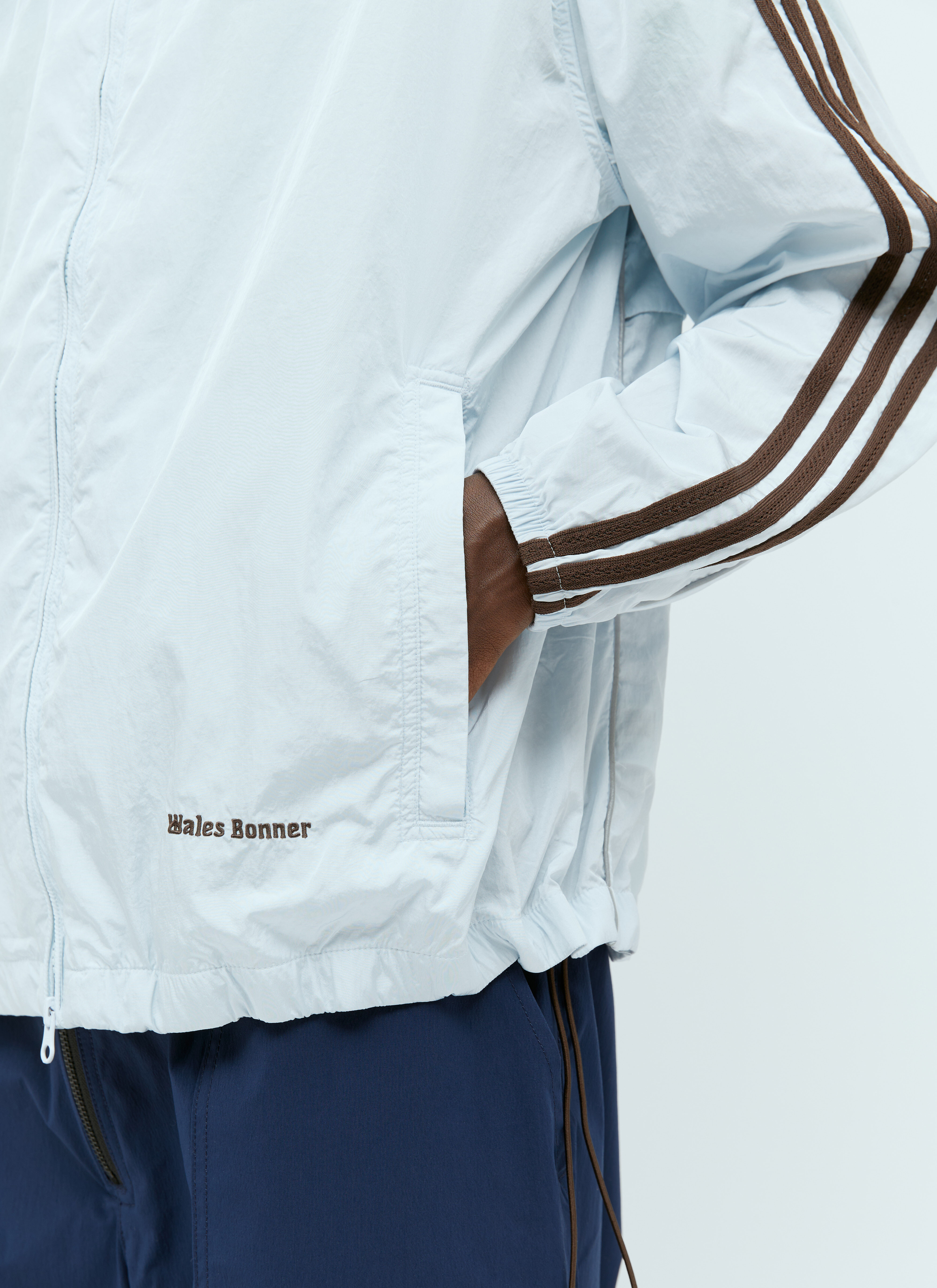 adidas by Wales Bonner Men s Lightweight Track Jacket in Blue LN CC