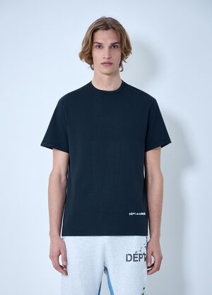 Gallery Dept. French Micro Logo T-Shirt Navy gdp0163005