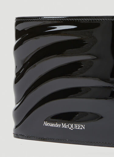 Alexander McQueen Ribcage Wallet Black amq0147047
