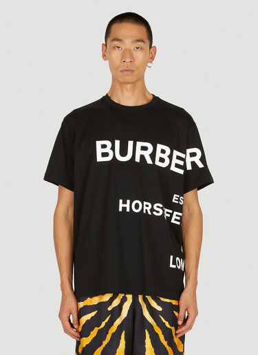 burberry logo-print jersey t-shirt