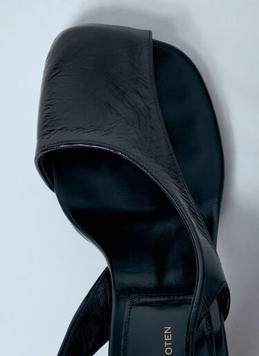Dries Van Noten Asymmetric Heels Brown dvn0257004