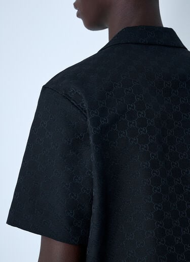 GG Canvas Shirt Gucci GG Canvas Shirt Black guc0161008