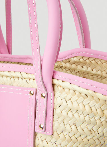 Jacquemus Le Petit Panier Soleil Tote Bag Pink jac0250048