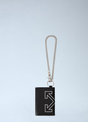 Off-White Heritage Chain Wallet Black ofw0162027