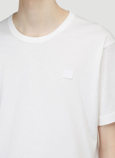 Acne Studios Nash Face T-Shirt White acn0339003