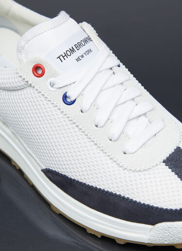 Thom Browne テックスウェード Runner スニーカー ネイビー thb0153019