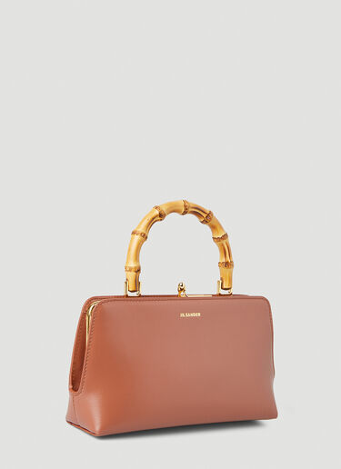 Jil Sander Goji Mini Handbag Brown jil0249035