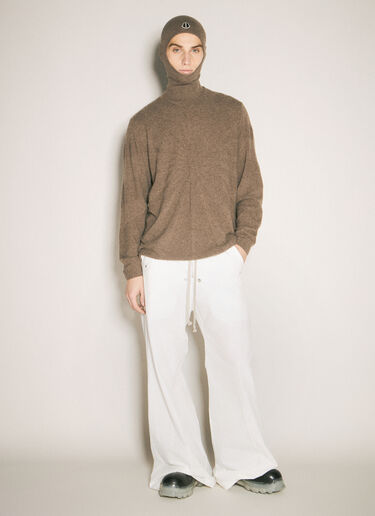 Moncler x Rick Owens Jumbo Crewneck Sweater Brown mcs0358016