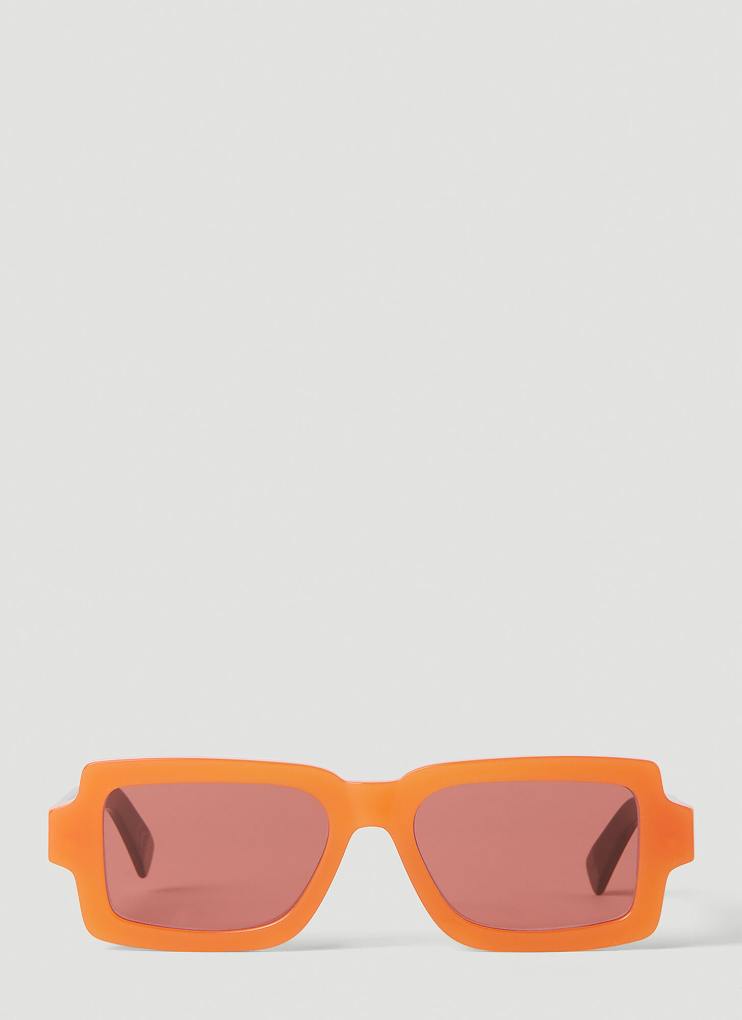 Shop Retrosuperfuture Pilastro 3627 Sunglasses In Orange