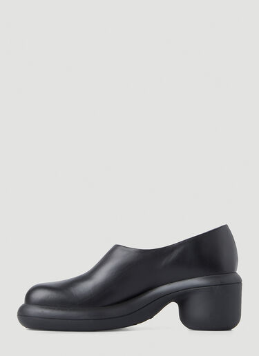 Jil Sander 粗跟鞋 黑 jil0249024