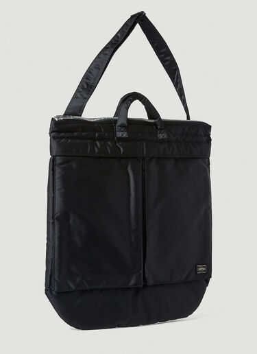 Porter-Yoshida & Co Tanker 2Way Helmet Tote Bag Black por0350016