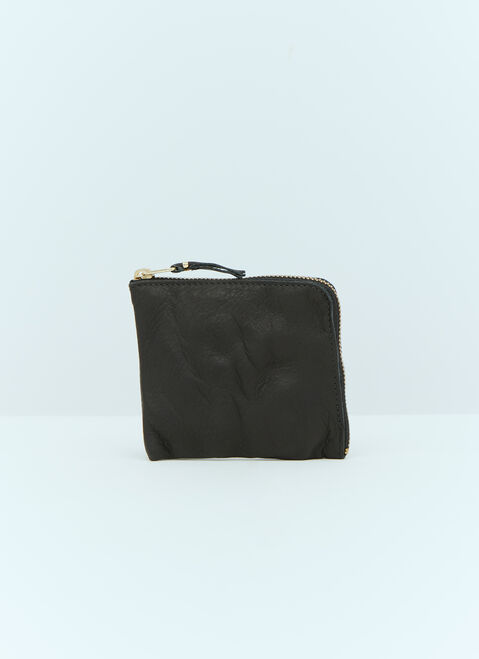 Comme des Garçons Wallet ウォッシュ加工レザー ウォレット Green cdw0348012