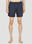 Moncler Striped Swim Shorts Black mon0153008