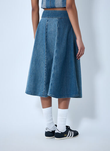 Levi's Paneled Denim Midi Skirt Blue lvs0264006