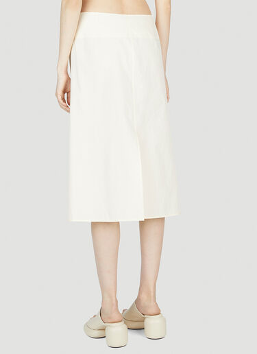 Lemaire Layered Skirt Cream lem0252008