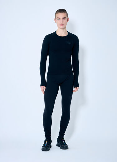 MM6 Maison Margiela x Salomon Textured Leggings Black mms0159005