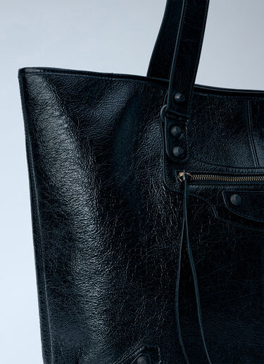 LN-CC® - Balenciaga: Cabas Le City Tote Bag - Black Balenciaga Cabas Le City Tote Bag Black bal0165017