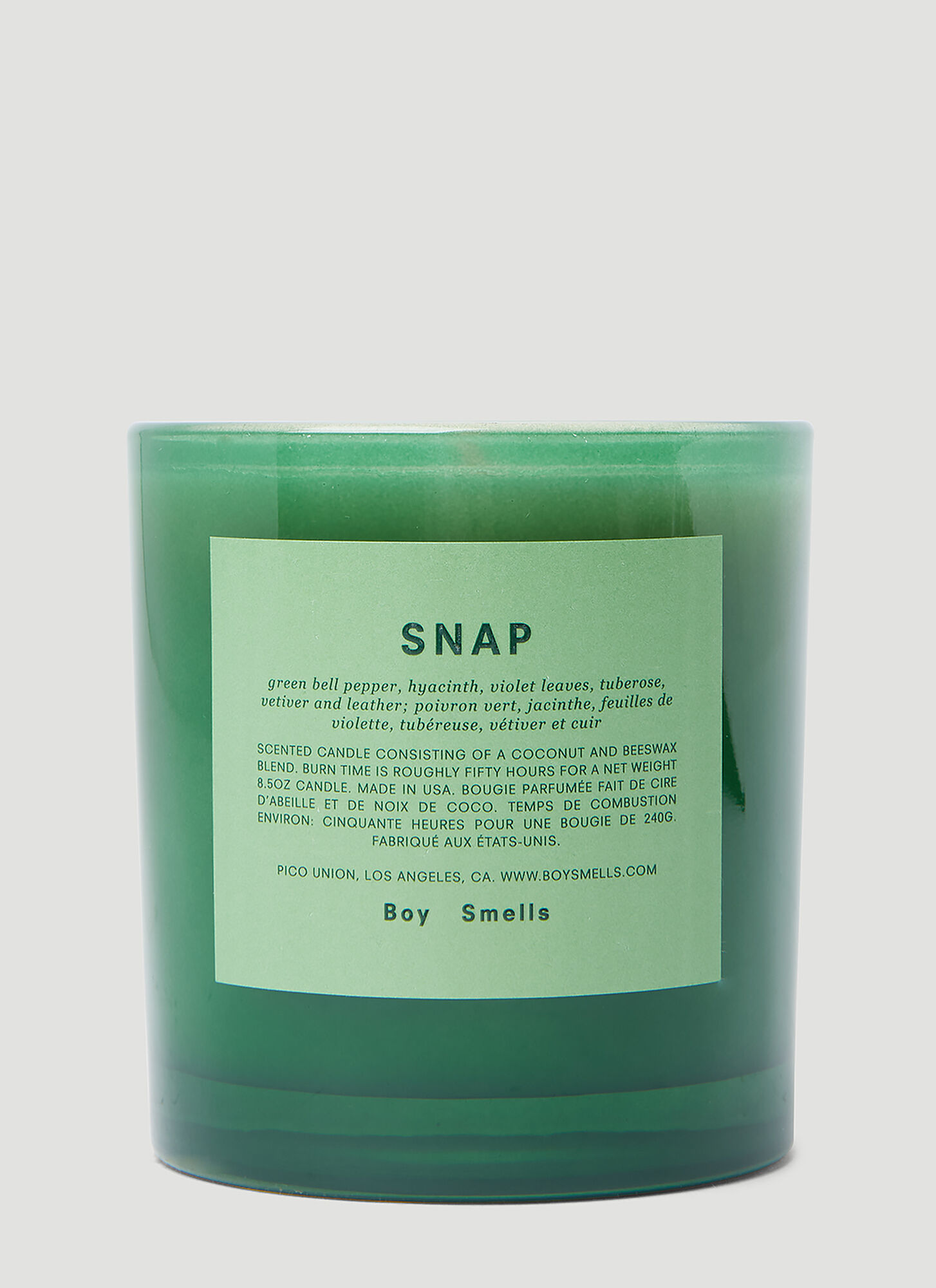 Shop Boy Smells Snap Candle In Green