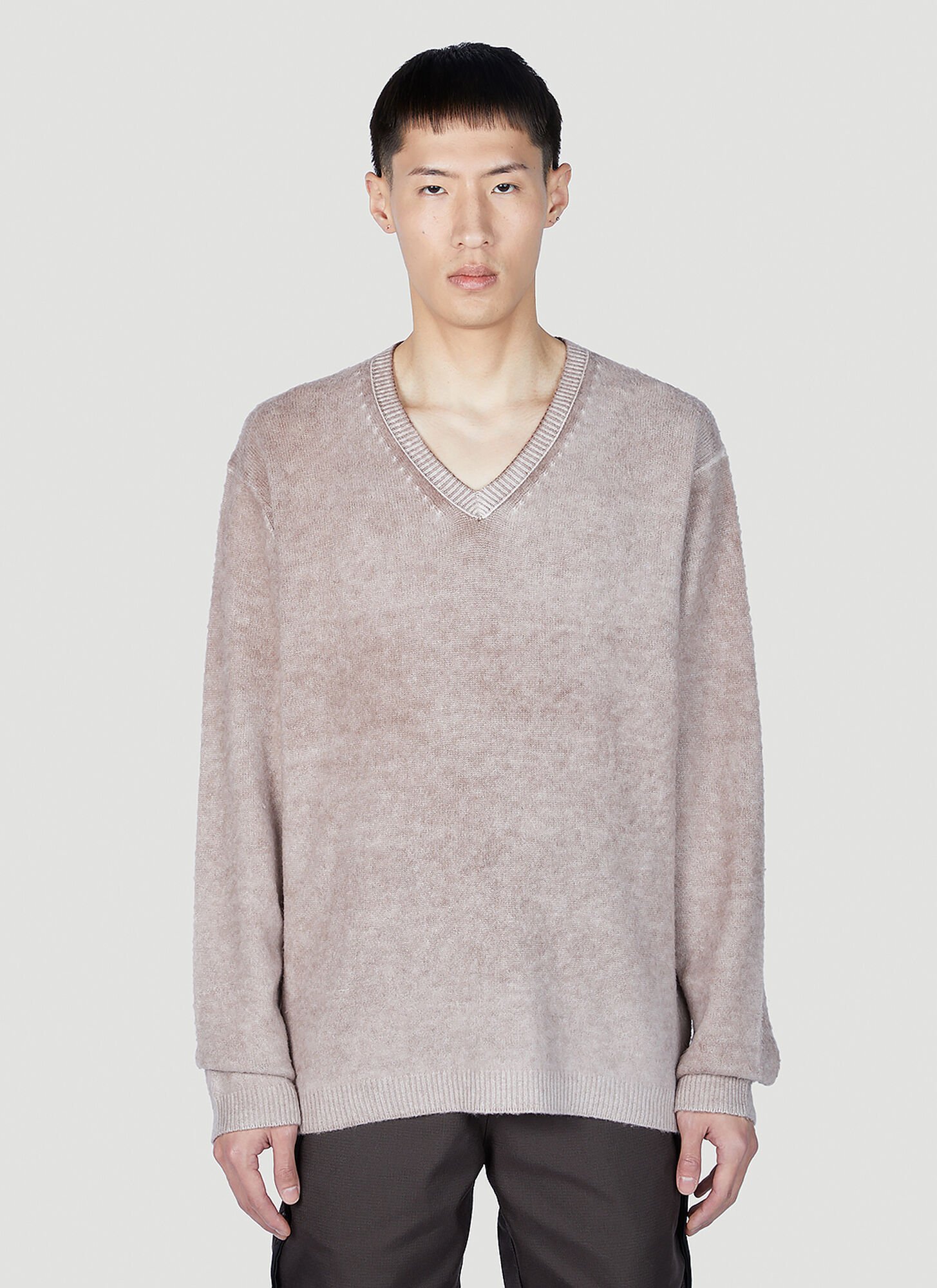 Acne Studios Faded Sweater Male Beige