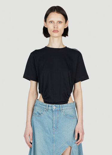 Ruched Bodysuit Y/Project Ruched Bodysuit Black ypr0252009